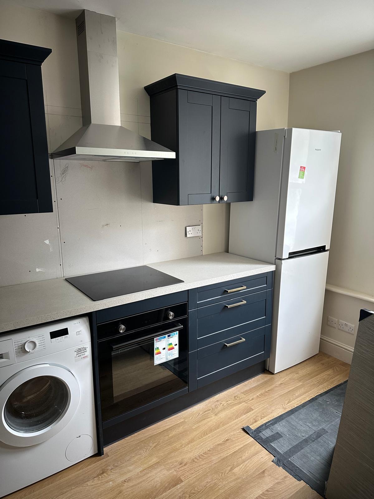 Clean bathroom design