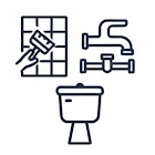 Tiling and Plumbing Icon